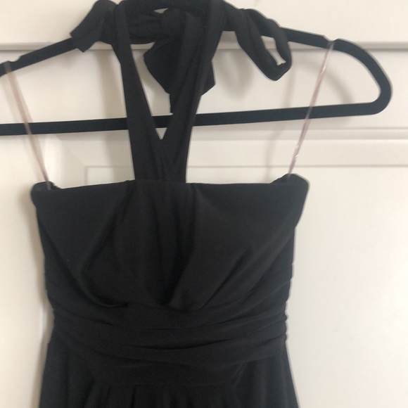 Black Halter Jumpsuit - Picture 3 of 5